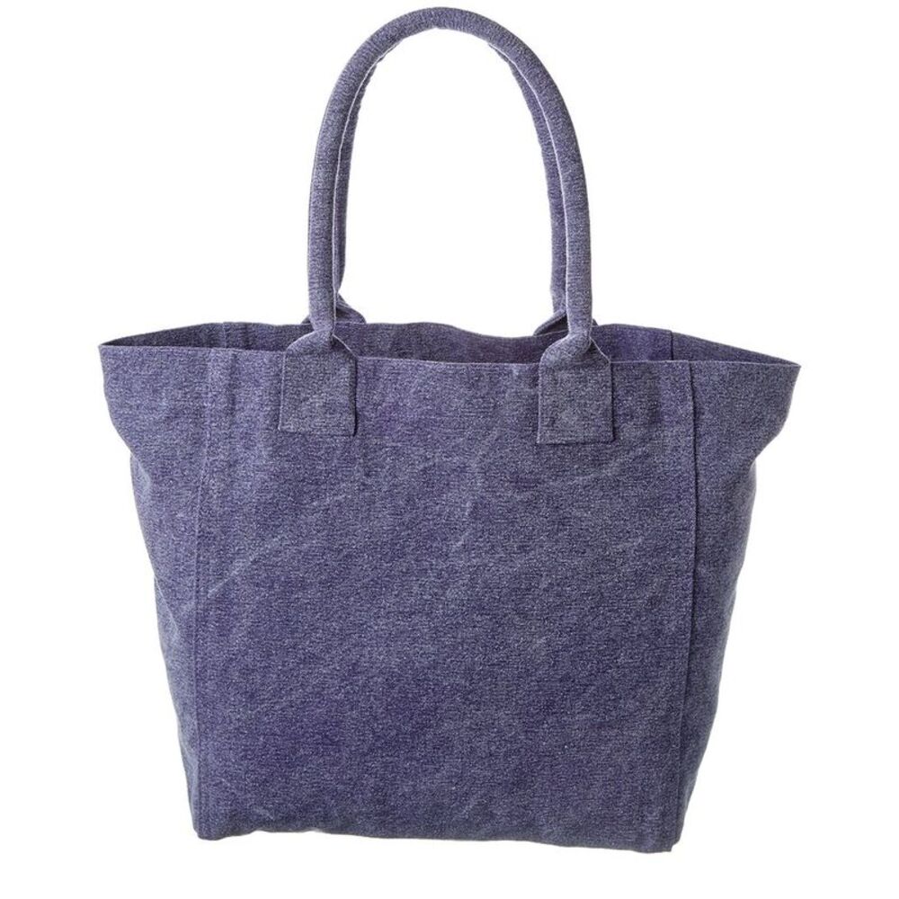 Isabel Marant Yenky Small Canvas Tote, Purple - Picture 2 of 4